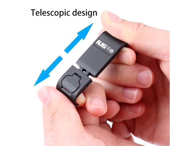 RUIGPRO Aluminum Alloy Battery Side Interface Cover for GoPro HERO10 Black / HERO9 Black (Black)
