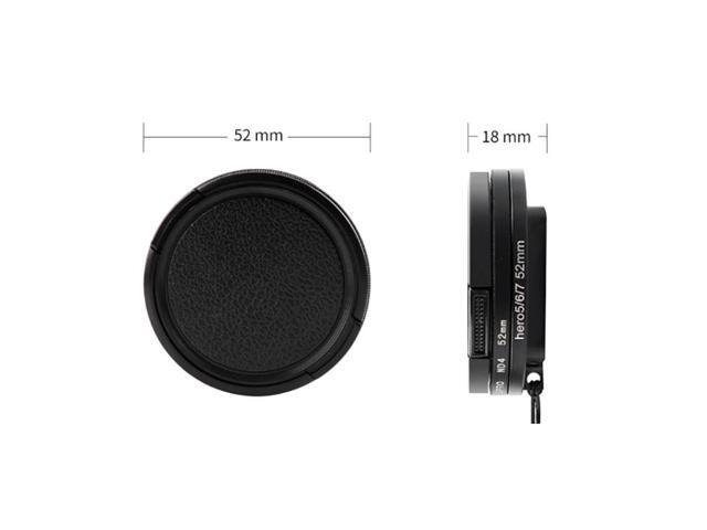 RUIGPRO for GoPro HERO 7/6 /5 Professional 52mm 8X Star Effect Lens Filter with Filter Adapter Ring & Lens Cap