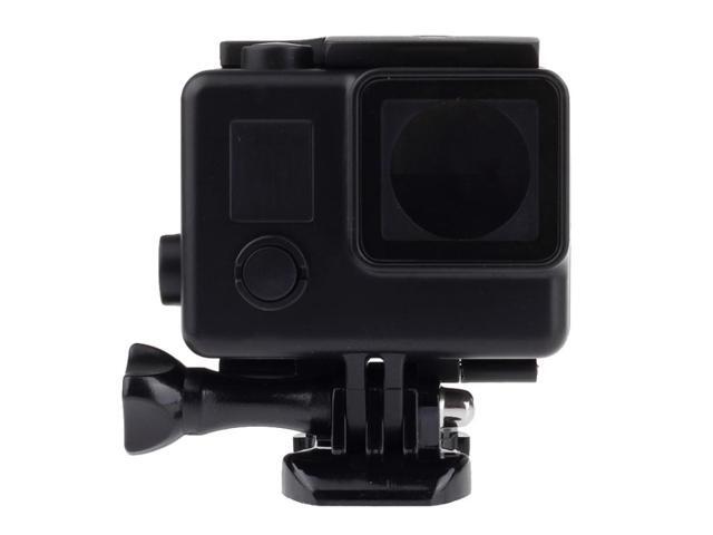 Black Edition Waterproof Housing Protective Case with Buckle Basic Mount for GoPro HERO4 /3+, Waterproof Depth: 10m(Black)