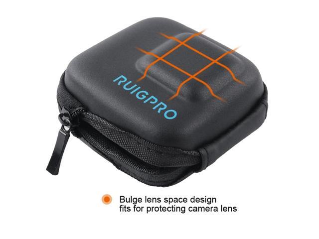 RUIGPRO Super Mini EVA Storage Protective Case Box for GoPro Hero11 Black / HERO10 Black / HERO9 Black / HERO8 Black /7 /6 /5(Black)