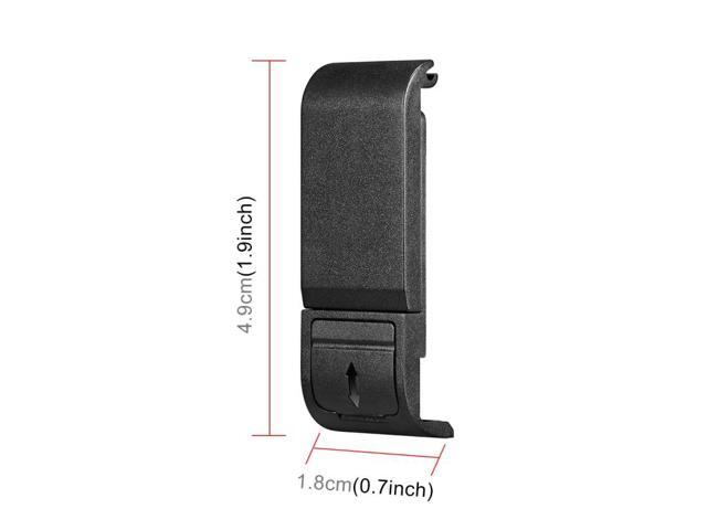 PULUZ POM Plastic Battery Side Interface Cover for GoPro HERO13 Black /12 Black /11 Black /10 Black /9 BlackBlack)