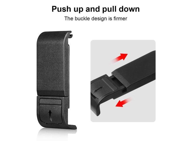 PULUZ POM Plastic Battery Side Interface Cover for GoPro HERO13 Black /12 Black /11 Black /10 Black /9 BlackBlack)