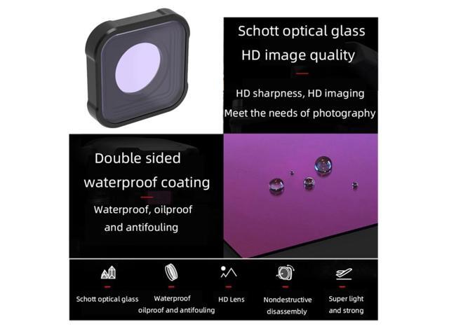 JSR KB Series ND64 Lens Filter for GoPro HERO13 Black /12 Black /11 Black /10 Black /9 Black