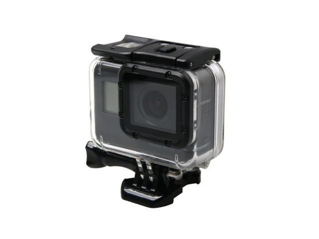 For GoPro HERO6 /5 Waterproof Housing Protective Case + Hollow Back Cover with Buckle Basic Mount & Screw
