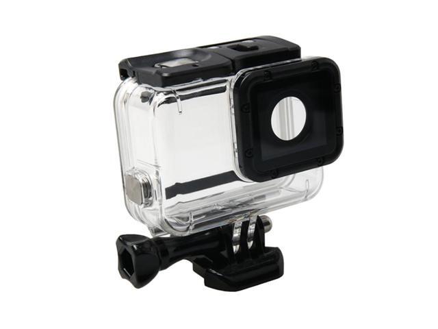 For GoPro HERO6 /5 Waterproof Housing Protective Case + Hollow Back Cover with Buckle Basic Mount & Screw
