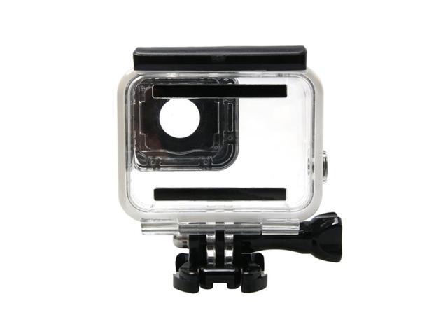 For GoPro HERO6 /5 Waterproof Housing Protective Case + Hollow Back Cover with Buckle Basic Mount & Screw