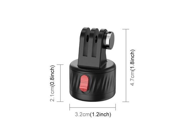 PULUZ Action Camera 1/4 inch Magnetic Base Adapter (Black)