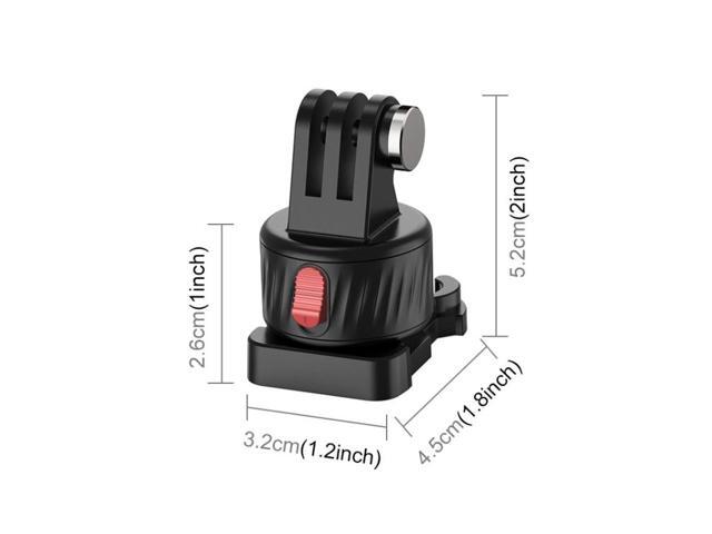 PULUZ Action Camera Quick Release Magnetic Base Adapter (Black)