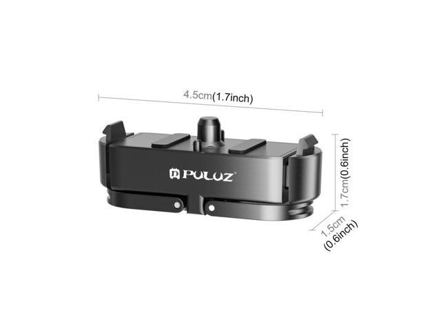 For GoPro HERO13 Black PULUZ Magnetic Quick Release Metal Base (Black)