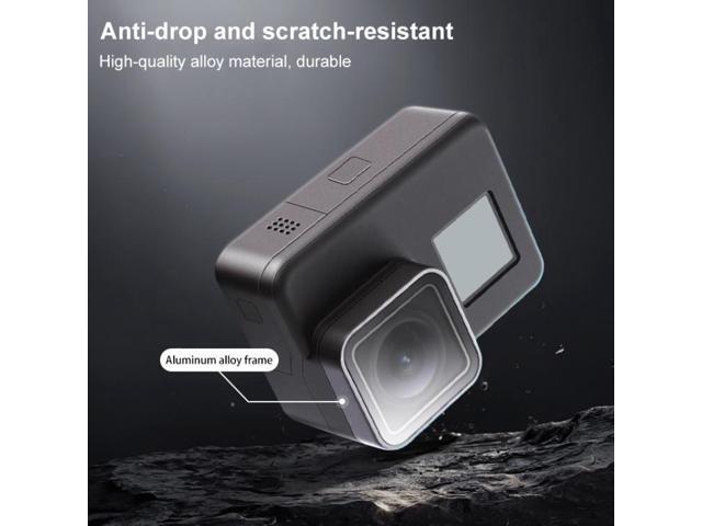 For GoPro HERO7 /6 Black /5 Black UV Protective Lens Repair Part(Black)