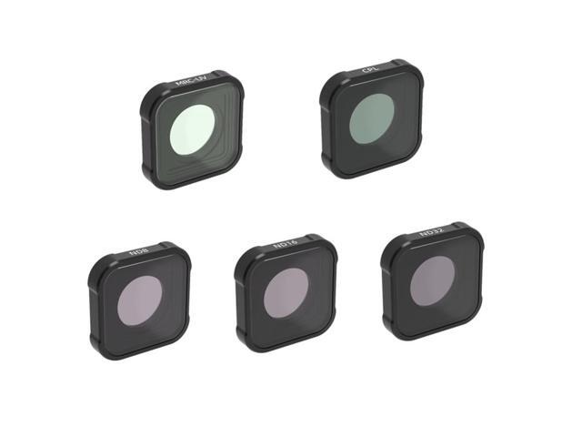 JSR KB Series MCUV+CPL+ND8+ND16+ND32 Lens Filter for GoPro HERO13 Black /12 Black /11 Black /10 Black /9 Black