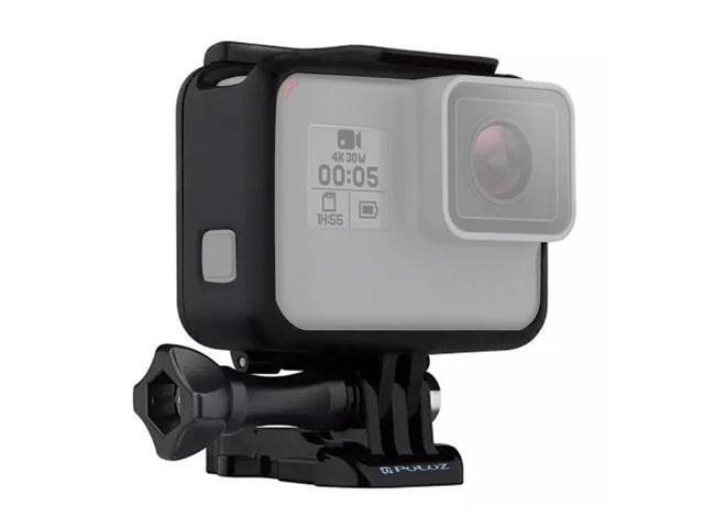 PULUZ ABS Plastic Housing Shell Frame Mount Protective Case Cage with Pedestal and Long Screw for GoPro HERO /7 Black /6 /5 (Style 1)