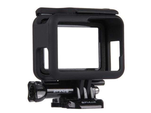 PULUZ ABS Plastic Housing Shell Frame Mount Protective Case Cage with Pedestal and Long Screw for GoPro HERO /7 Black /6 /5 (Style 1)