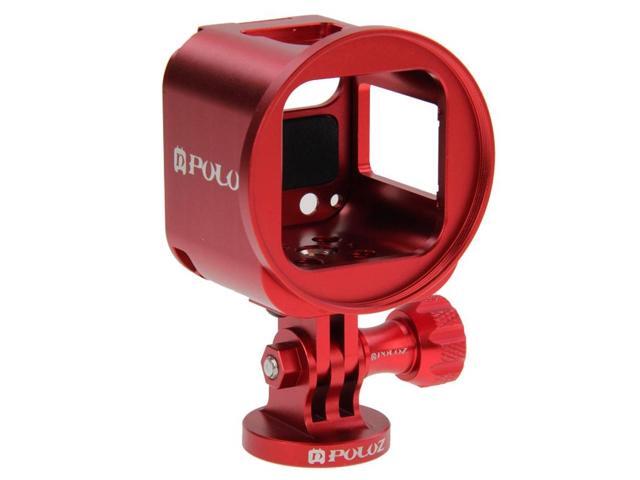 PULUZ Housing Shell CNC Aluminum Alloy Protective Cage Kit with Metal Wrench & Lens Cap & Screw & Tripod Adapter for GoPro HERO5 Session /HERO4...