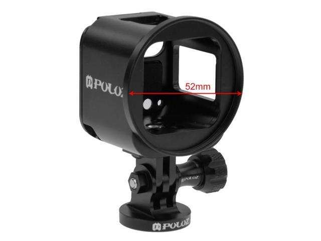 PULUZ Housing Shell CNC Aluminum Alloy Protective Cage Kit with Metal Wrench & Lens Cap & Screw & Tripod Adapter for GoPro HERO5 Session /HERO4...