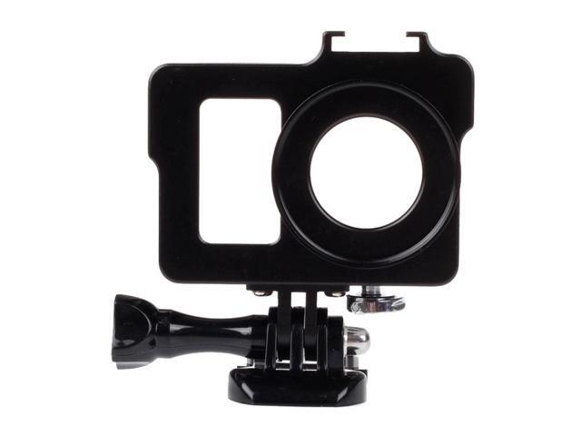 Housing Shell Metal Protective Cage with Basic Mount + Screw + UV Lens Filter for Xiaoyi (Red)