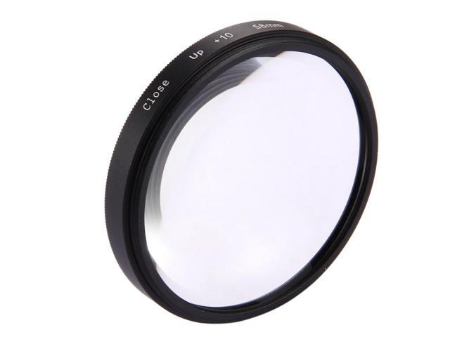 58mm 2 in 1 10X Close-Up Lens Filter for GoPro HERO7 Black/6 /5