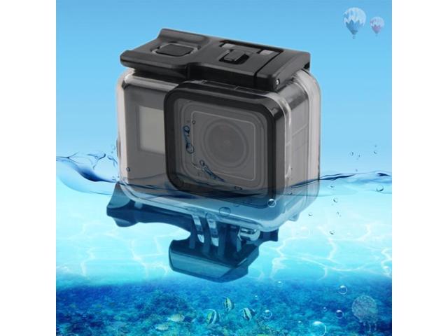 45m Waterproof Housing Protective Case + Touch Screen Back Cover for GoPro NEW HERO /HERO6 /5, with Buckle Basic Mount & Screw, No Need to Remove...