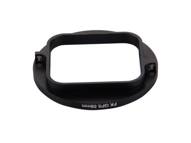 58mm 3 in 1 Round Circle UV Lens Filter with Cap for GoPro HERO7 Black/6 /5