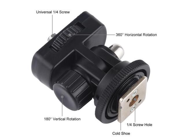PULUZ 1/4 inch Screw Thread Cold Shoe Tripod Mount Adapter