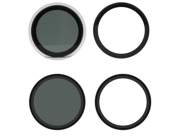 For Mijia Small Camera 38mm UV Protection + ND Dimmer Lens Filter(Black)