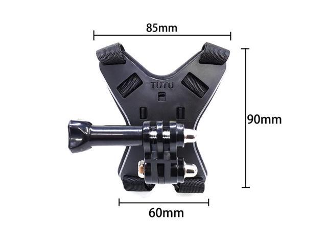 TUYU Motorcycle Helmet Chin Action Camera Mobile Phone Mounting Bracket Blue Bracket+Mobile Phone Clip Blue Bracket+Mobile Phone Clip