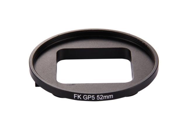 52mm 3 in 1 Round Circle UV Lens Filter with Cap for GoPro HERO7 Black/6 /5