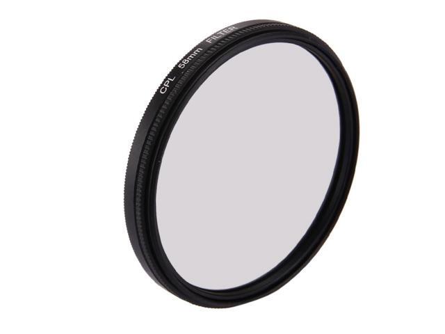 58mm 3 in 1 Round Circle CPL Lens Filter with Cap for GoPro HERO7 Black/6 /5