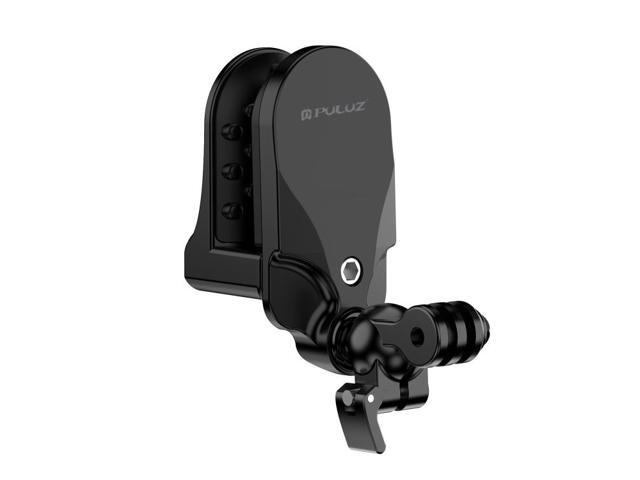 PULUZ Motorcycle Helmet Chin Clamp Mount for GoPro and Other Action Cameras (Black)