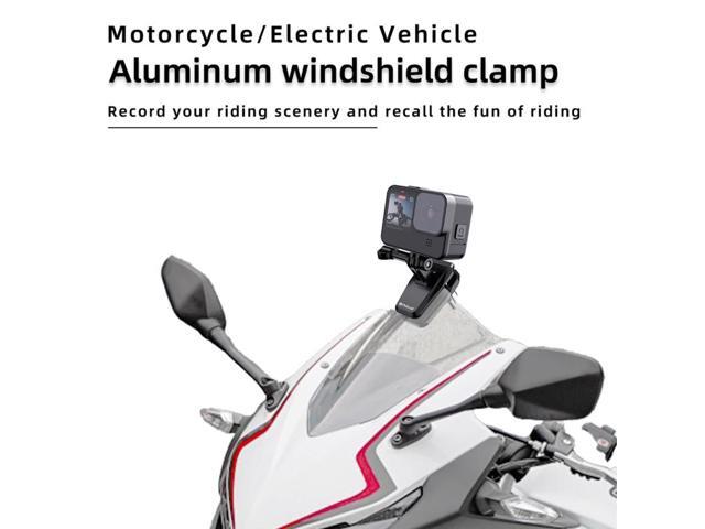 PULUZ Motorcycle Windshield Clip Bracket Camera Mount (Black)