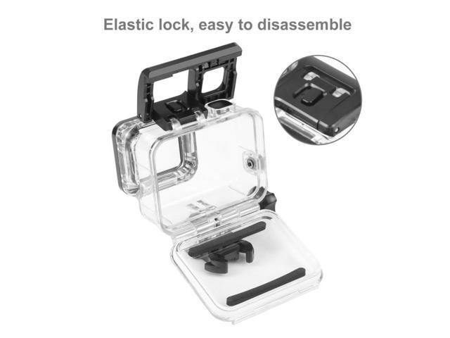 PULUZ for GoPro HERO / HERO7 Black /6 /5 60m Underwater Waterproof Housing Diving Protective Case with Buckle Basic Mount & Screw (Style 1)
