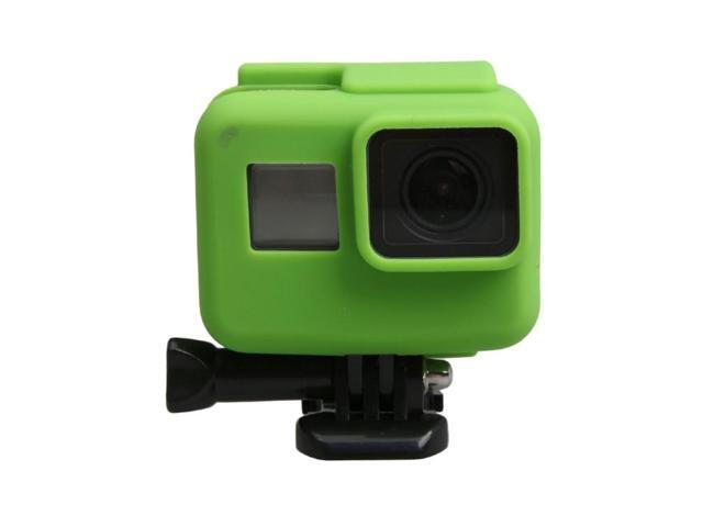 Original for GoPro HERO5 Silicone Border Frame Mount Housing Protective Case Cover Shell (Green)