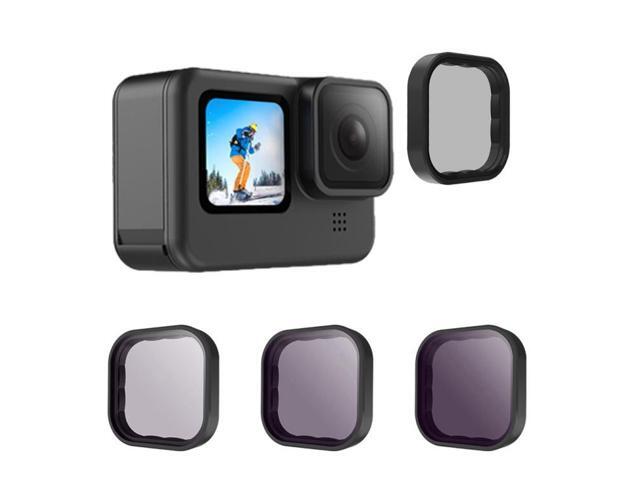 ND8/16/32+CPL For GoPro Hero11 Black / HERO10 Black / HERO9 Black TELESIN Lens Filter ND8/16/32+CPL