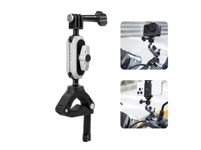 PULUZ Handlebar Arm Mount with Phone Clamp & Mount Adapter & Long Screw