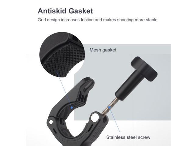PULUZ Handlebar Arm Mount with Phone Clamp & Mount Adapter & Long Screw