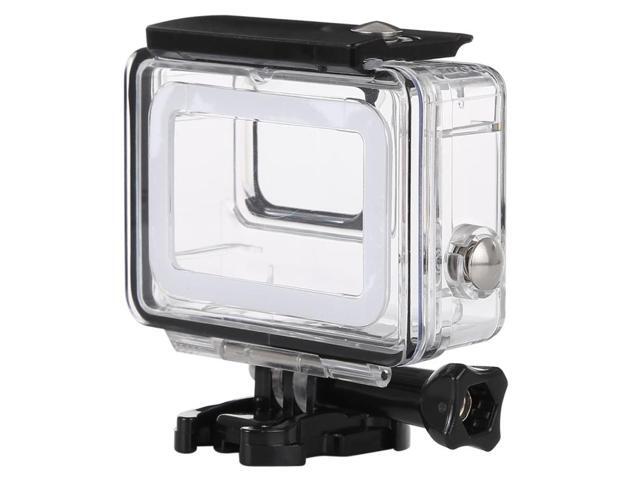 PULUZ 45m Underwater Waterproof Housing Diving Case for GoPro HERO7 Silver / HERO7 White, with Buckle Basic Mount & Screw (Transparent)