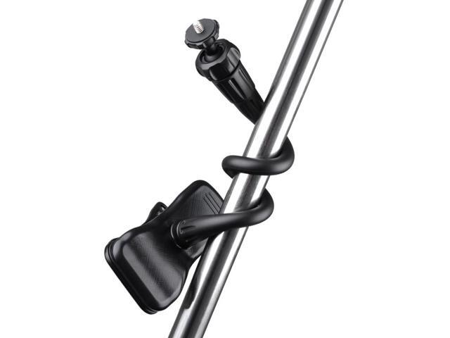 Flexible Arm Desktop Rod Action Camera Phone Holder Stand(Black)