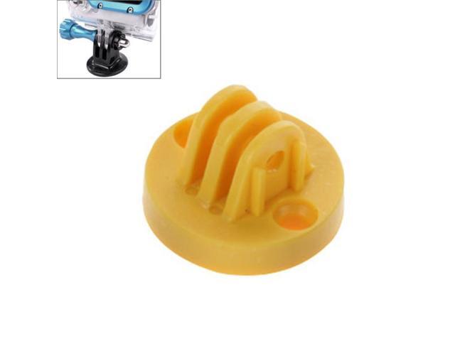 GP267 Camcorder Mount Adapter to Tripod Stand for GoPro HERO6/ 5 /5 Session /4 /3+ /3 /2 /1 (Yellow)