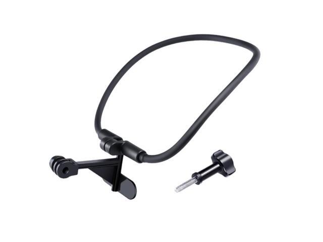 Hands Free Lazy Wearable Neck Camera Holder (Black)