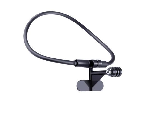 Hands Free Lazy Wearable Neck Camera Holder (Black)