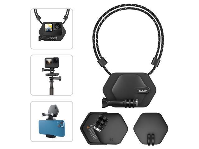 TELESIN Magnetic Action Camera Quick Release Bracket Mount,Spec: Extended Suit TE-MMK-002 Extended