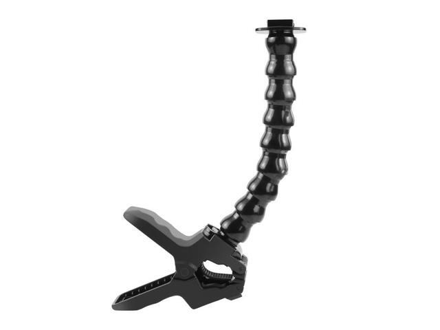 PULUZ Action Sports Cameras Jaws Flex Clamp Mount with Phone Clamp (Black)