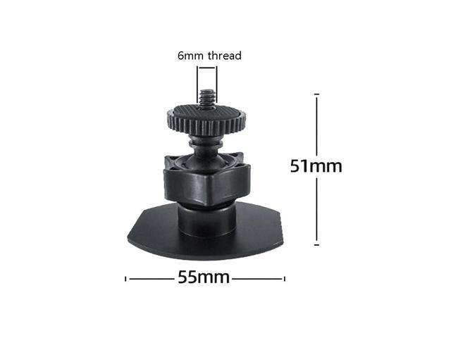 Mini Gimbal Camera Bracket Desktop Mobile Phone Bracket Recorder Car Bracket 1/4 Screw Connector for GoPro 1/4 Screw Connector for GoPro