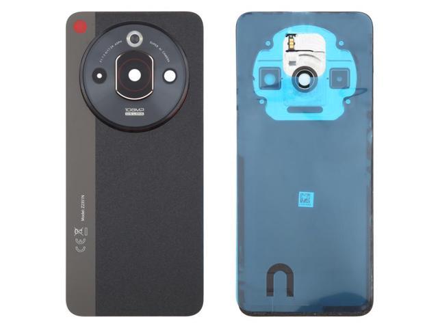 For ZTE nubia Focus Pro Z2351N Glass Battery Back Cover with Adhesive / Camera Lens Cover(Black)