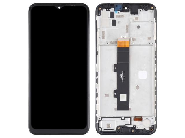 TFT LCD Screen for Motorola Moto G30 XT2129-1 XT2129-2 Digitizer Full Assembly with Frame (Black)