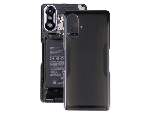 Glass Battery Back Cover for Redmi K40 Gaming (Black)