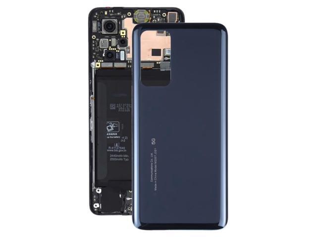 Glass Battery Back Cover for Mi 10T / Mi 10T Pro (Black)