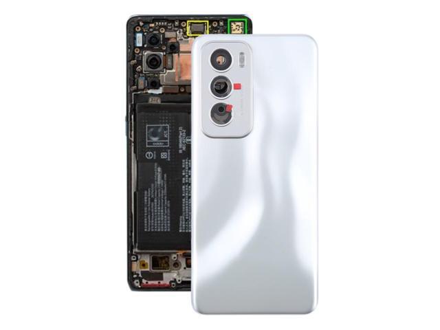 For OPPO Reno12 Global Original Battery Back Cover with Camera Lens Cover (Silver)