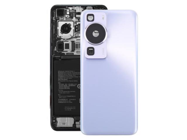 For Huawei P60 Battery Back Cover with Camera Lens Cover (Purple)