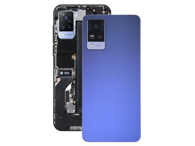 For vivo V21 Original Battery Back Cover with Camera Lens Cover (Blue) Black